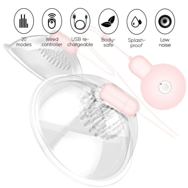 Vibrating Breast Massager - FRISKY BUSINESS SG