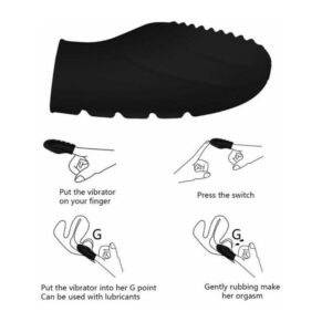 Vibrating Finger Sleeve - FRISKY BUSINESS SG