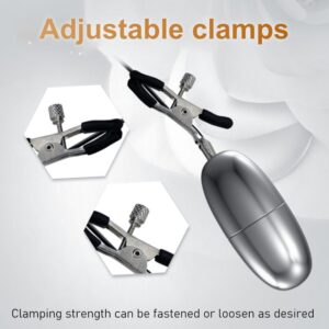 Vibrating Nipple Clamps - FRISKY BUSINESS SG