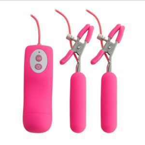 Vibrating Nipple Clamps - FRISKY BUSINESS SG