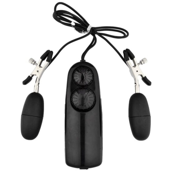 Vibrating Nipple Clamps - FRISKY BUSINESS SG