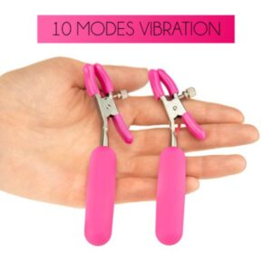 Vibrating Nipple Clamps - FRISKY BUSINESS SG