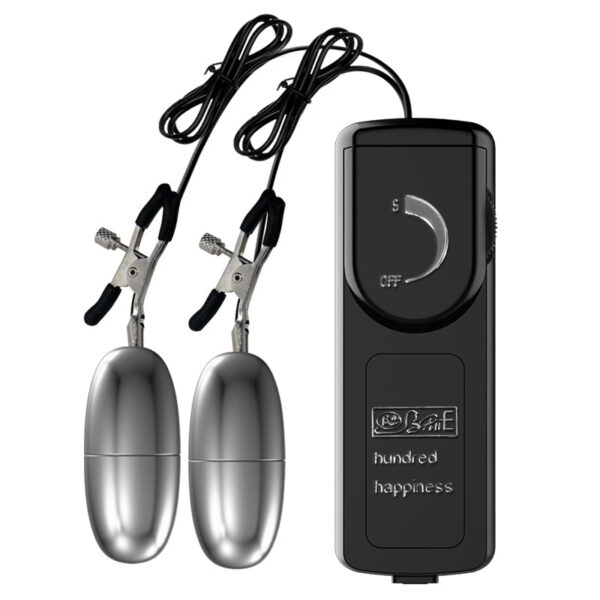 Vibrating Nipple Clamps - FRISKY BUSINESS SG