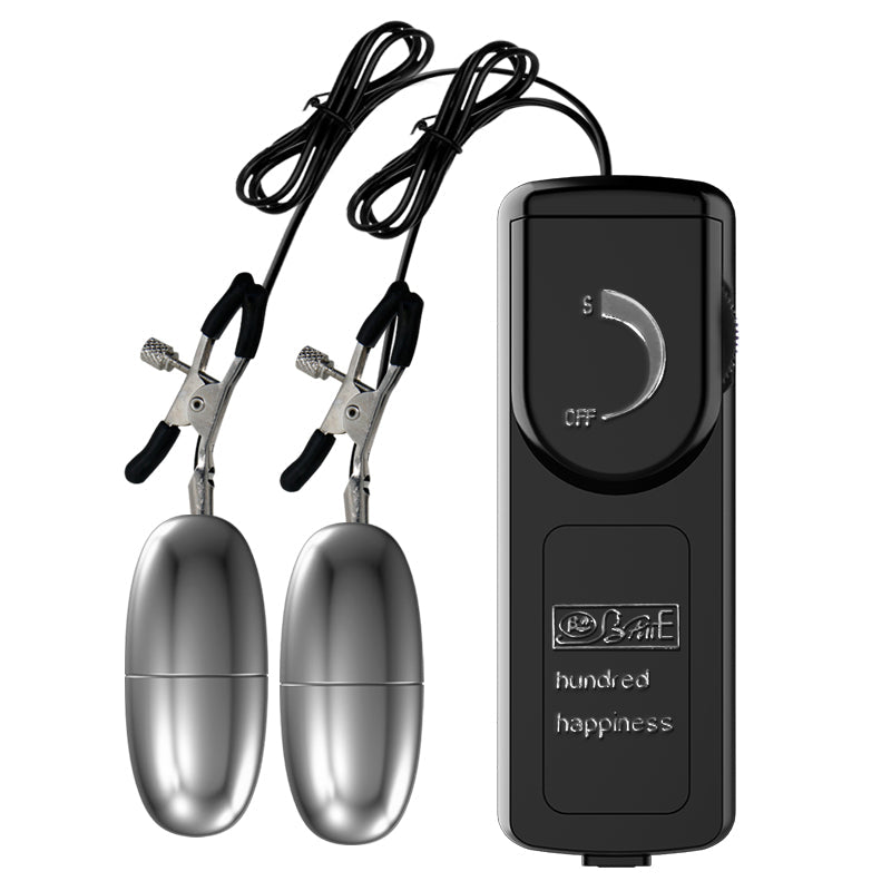 Vibrating Nipple Clamps - FRISKY BUSINESS SG