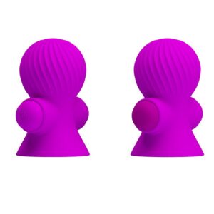Vibrating Nipple Cups - FRISKY BUSINESS SG