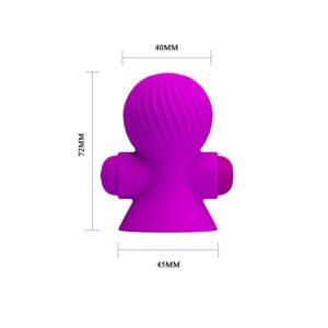 Vibrating Nipple Cups - FRISKY BUSINESS SG