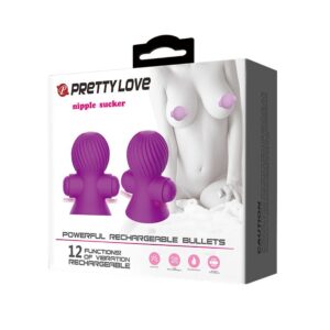 Vibrating Nipple Cups - FRISKY BUSINESS SG