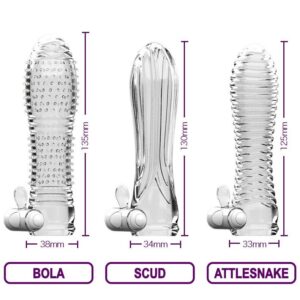 Vibrating Penis Sleeve - FRISKY BUSINESS SG