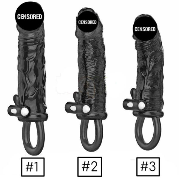 Vibrating Penis Sleeves - FRISKY BUSINESS SG