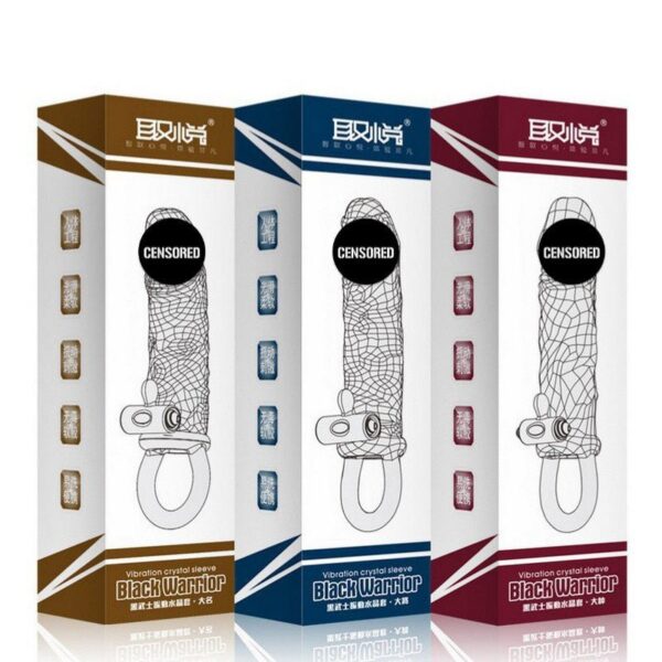 Vibrating Penis Sleeves - FRISKY BUSINESS SG