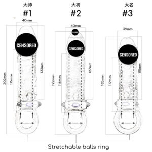 Vibrating Penis Sleeves - FRISKY BUSINESS SG
