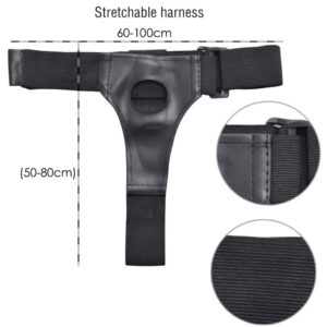 Vibrating Strap-On Dildo - FRISKY BUSINESS SG