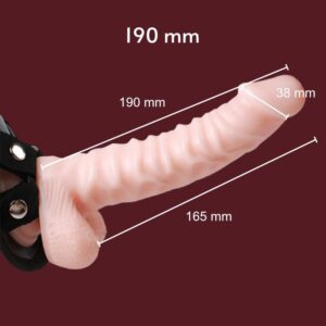 Warrior Realistic Strap On Dildo - FRISKY BUSINESS SG