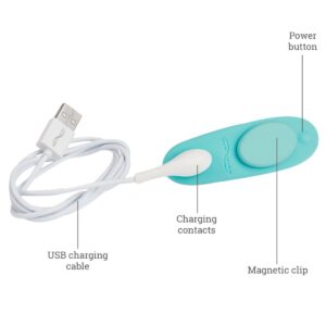 We-Vibe Moxie+ - Aqua - FRISKY BUSINESS SG
