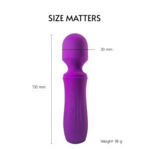 Wish - Mini Wand Vibrator - FRISKY BUSINESS SG