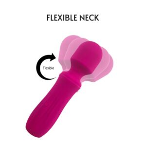 Wish - Mini Wand Vibrator - FRISKY BUSINESS SG