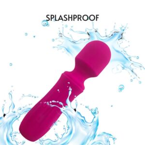 Wish - Mini Wand Vibrator - FRISKY BUSINESS SG