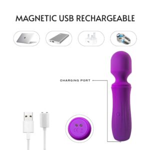 Wish - Mini Wand Vibrator - FRISKY BUSINESS SG