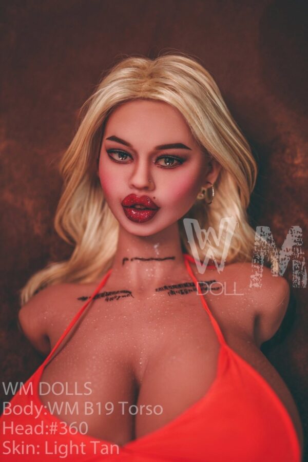 WM DOLL Pentrable Breast TORSO TPE - Hailey - FRISKY BUSINESS SG