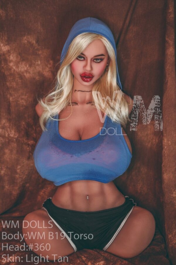 WM DOLL Pentrable Breast TORSO TPE - Hailey - FRISKY BUSINESS SG