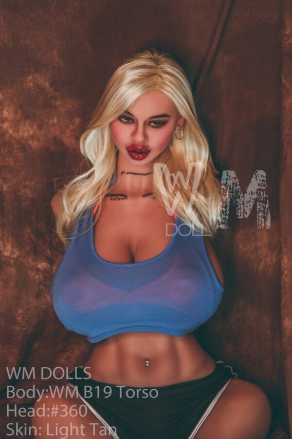 WM DOLL Pentrable Breast TORSO TPE - Hailey - FRISKY BUSINESS SG