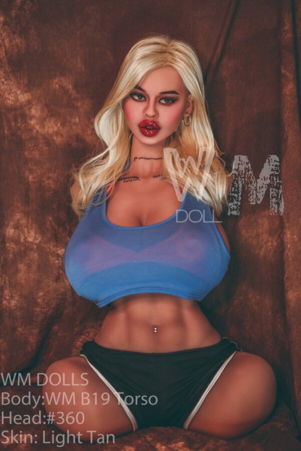 WM DOLL Pentrable Breast TORSO TPE - Hailey - FRISKY BUSINESS SG