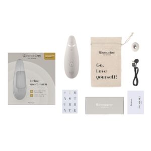 Womanizer Premium 2 - Warm Grey - FRISKY BUSINESS SG