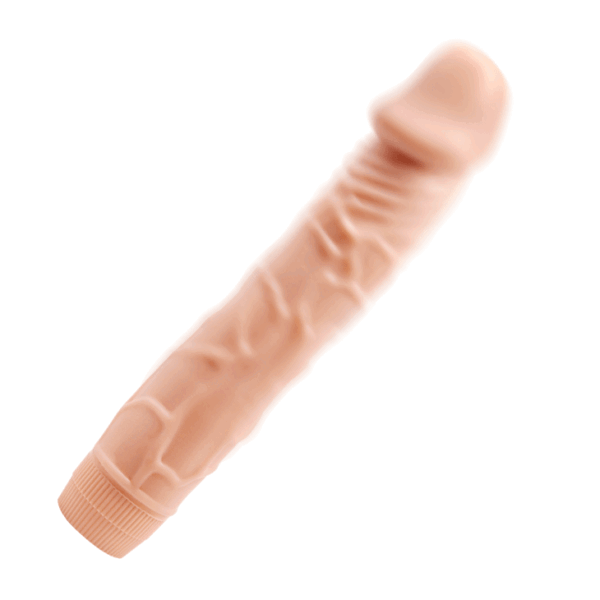 8.8 Inches - Realistic Dildo Vibrator - FRISKY BUSINESS SG