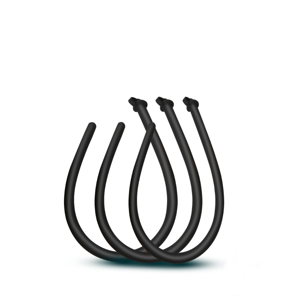 Noir Stream – Hollow Core Silicone Urethral Sounding/Play